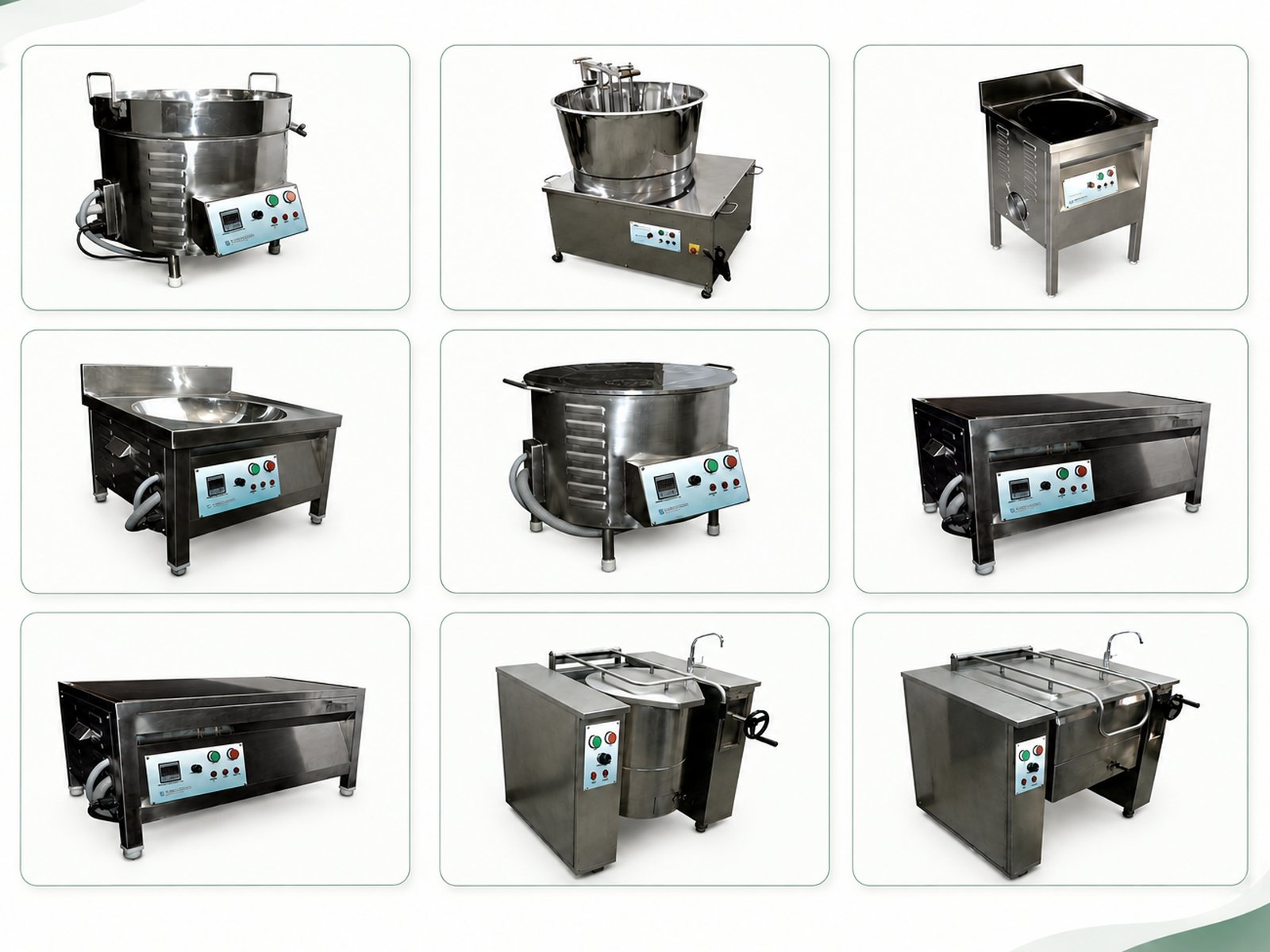 The commercial induction kitchen equipment range