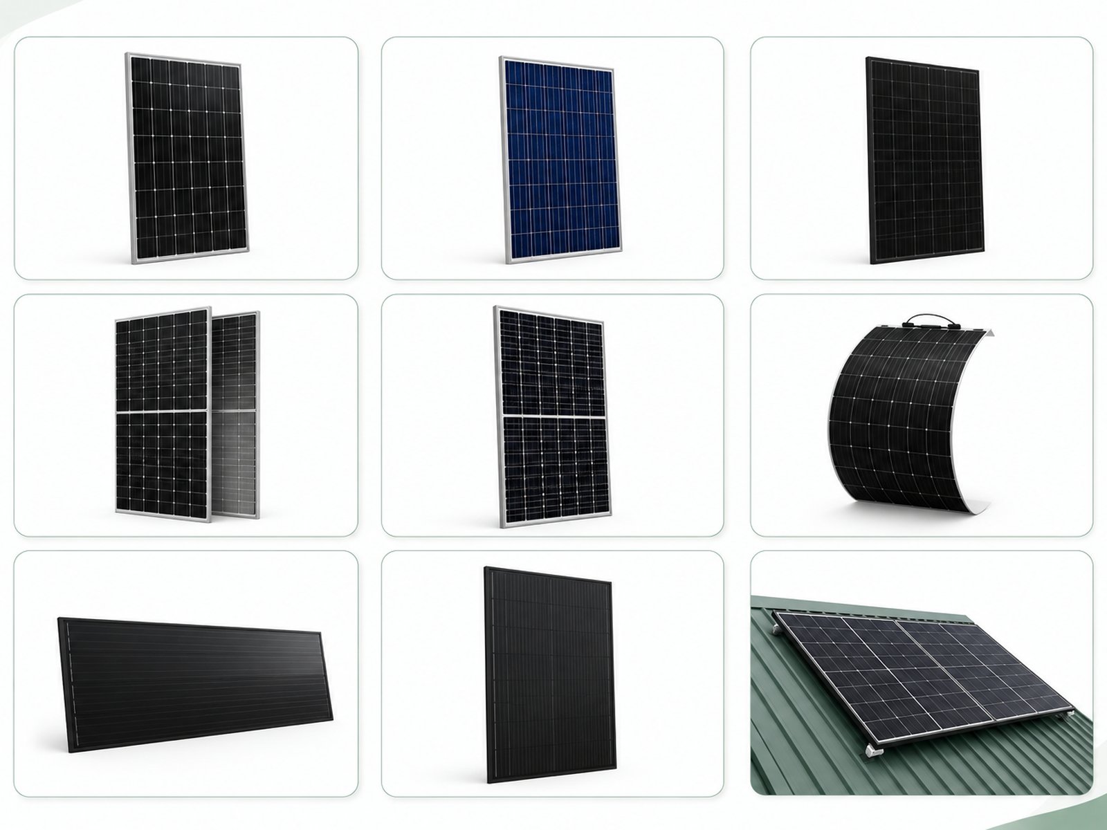 The solar module range